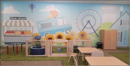 Oak City Cares Family Room